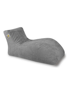 PANDOZ Ultra-Soft Bean Bag Relaxing Chair Grey 135 x 35 x 70cm  - Image 1