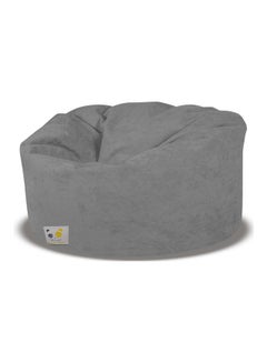 PANDOZ Ultra-Soft Bean Bag Relaxing Chair Grey  - Image 1
