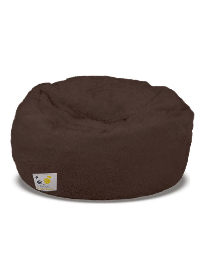 PANDOZ Ultra-Soft Bean Bag Relaxing Chair Brown 120 x 35 x 120cm  - Image 1