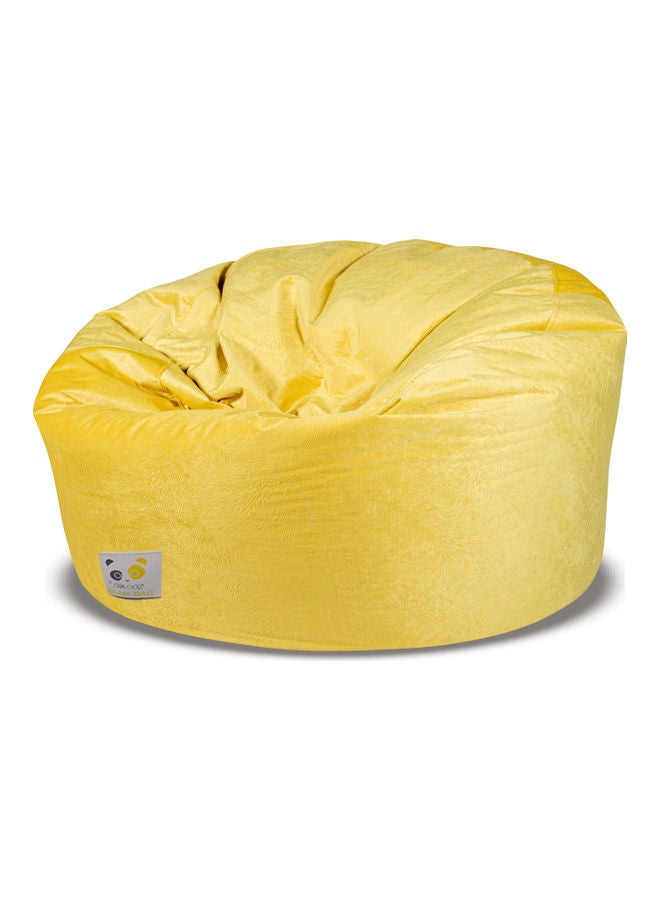 PANDOZ Ultra-Soft Bean Bag Relaxing Chair Yellow  - Image 1