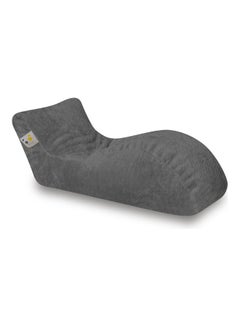 PANDOZ Ultra-Soft Bean Bag Relaxing Chair Grey  - Image 1