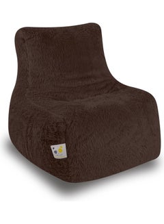 PANDOZ Ultra-Soft Bean Bag Relaxing Chair Brown  - Image 1