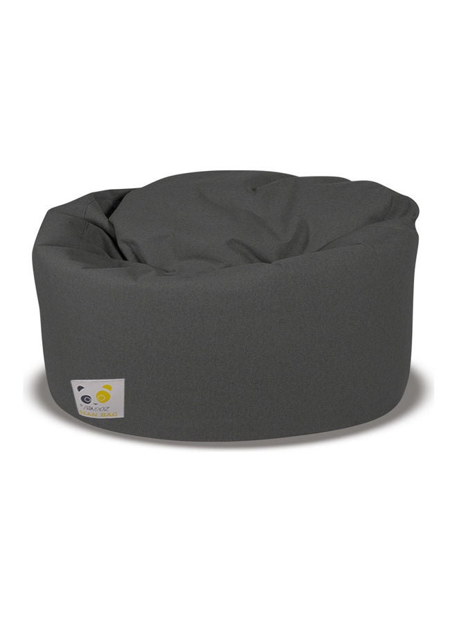 PANDOZ Ultra-Soft Bean Bag Relaxing Chair Grey 100 x 35 x 100cm  - Image 1