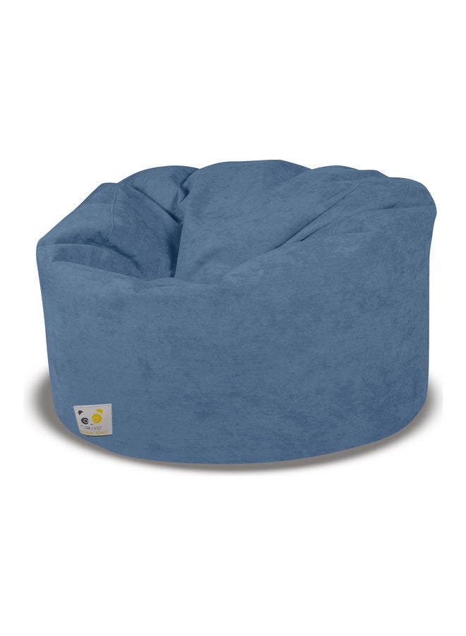 PANDOZ - Ultra-Soft Bean Bag Relaxing Chair Blue 80 x 35 x 80cm - Image 1
