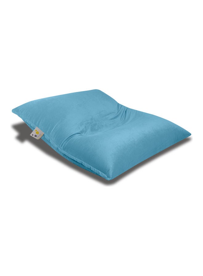 PANDOZ Ultra-Soft Bean Bag Relaxing Chair Blue 140 x 25 x 160cm  - Image 1