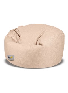 PANDOZ Ultra-Soft Bean Bag Relaxing Chair Beige  - Image 1