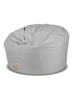 PANDOZ Ultra-Soft Bean Bag Relaxing Chair Grey 80 x 35 x 80cm  - Image 1