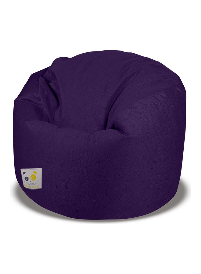 PANDOZ Ultra-Soft Bean Bag Relaxing Chair Purple 110 x 35 x 110cm  - Image 1
