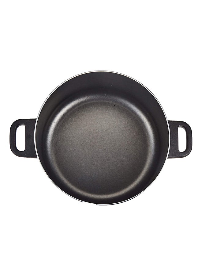 برستيج كسرولة كلاسيكية فضي / أسود / أحمر 30سم - Image 3