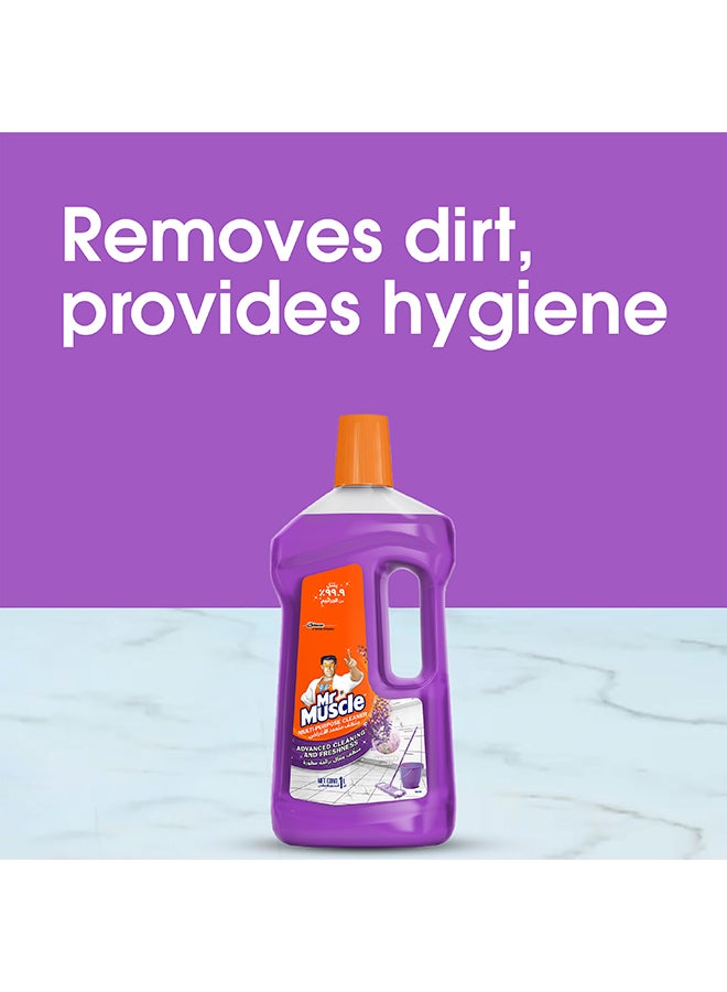Mr Muscle - Multi-Purpose Floor Cleaner Lavender 1Liters - Image 1