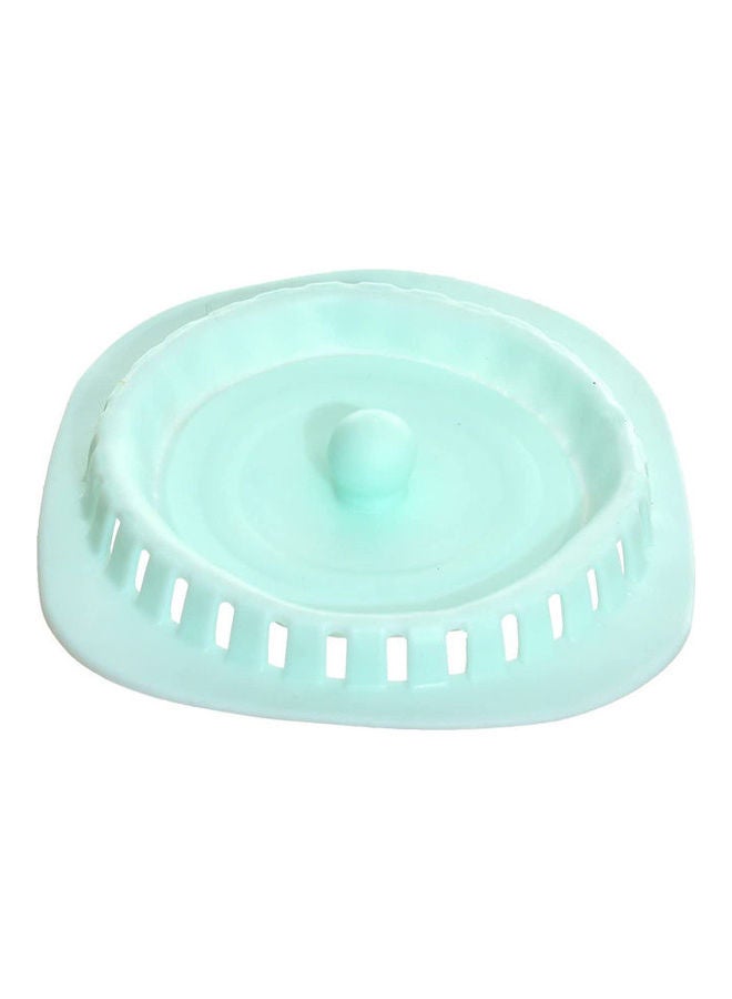 Silicon Circular Foldable Pelvis Strainer Baby Blue  - Image 2