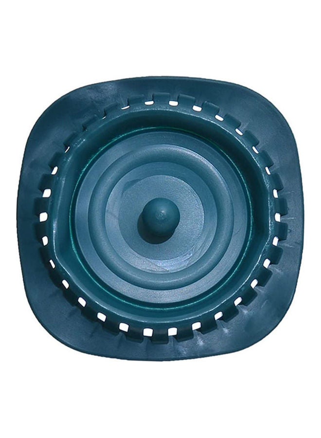 ماركة غير محددة - Silicon Circular Foldable Pelvis Strainer Dark Blue - Image 1