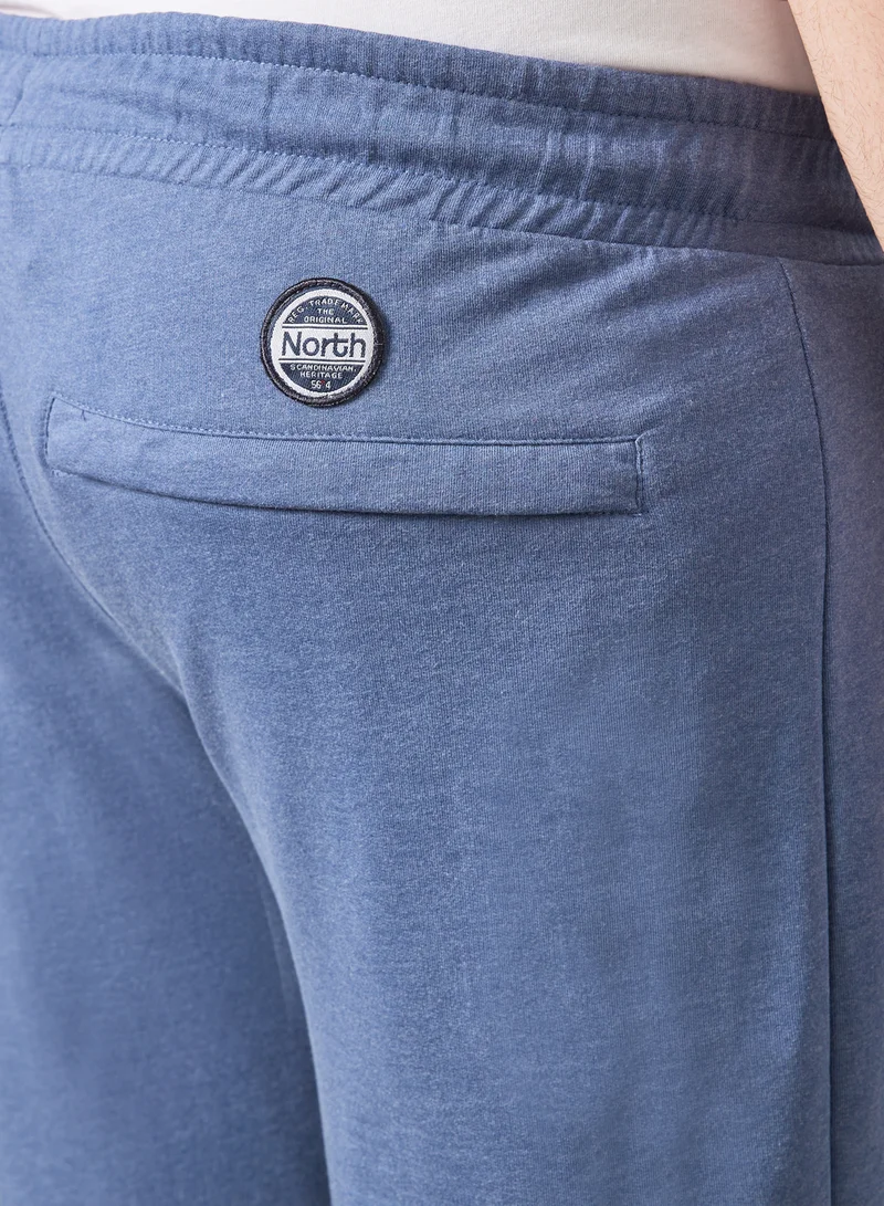 North 56°4 Plus Size Solid Joggers Blue