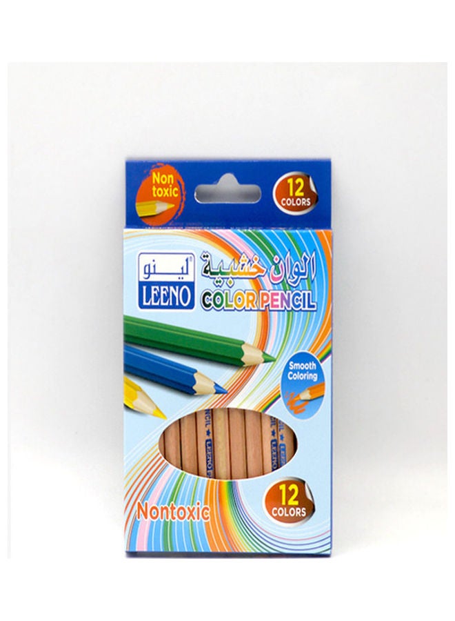 LEENO 12 Mini Color Pencil Multicolour - Image 2