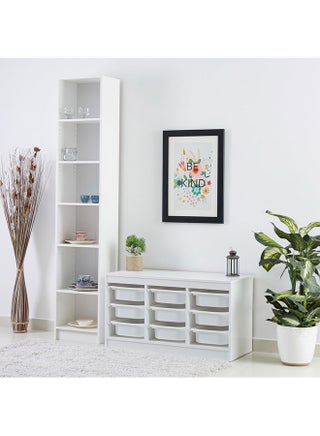 9-Drawer Olive Tray Storage Unit White - v1643950603/N30985065A_1