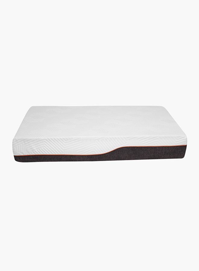 Home Box - iNatural Twin Roll-Pack Charcoal Memory Foam Single Size Mattress White 120x200x26cm - Image 1