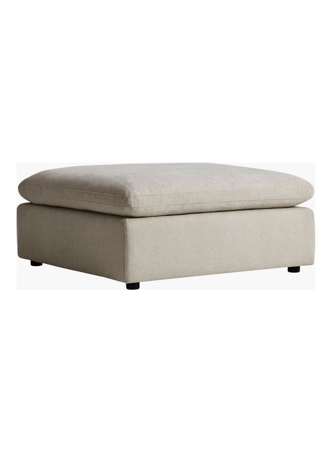 Home Box Signora Ottoman Beige 47x106x106cm  - Image 1