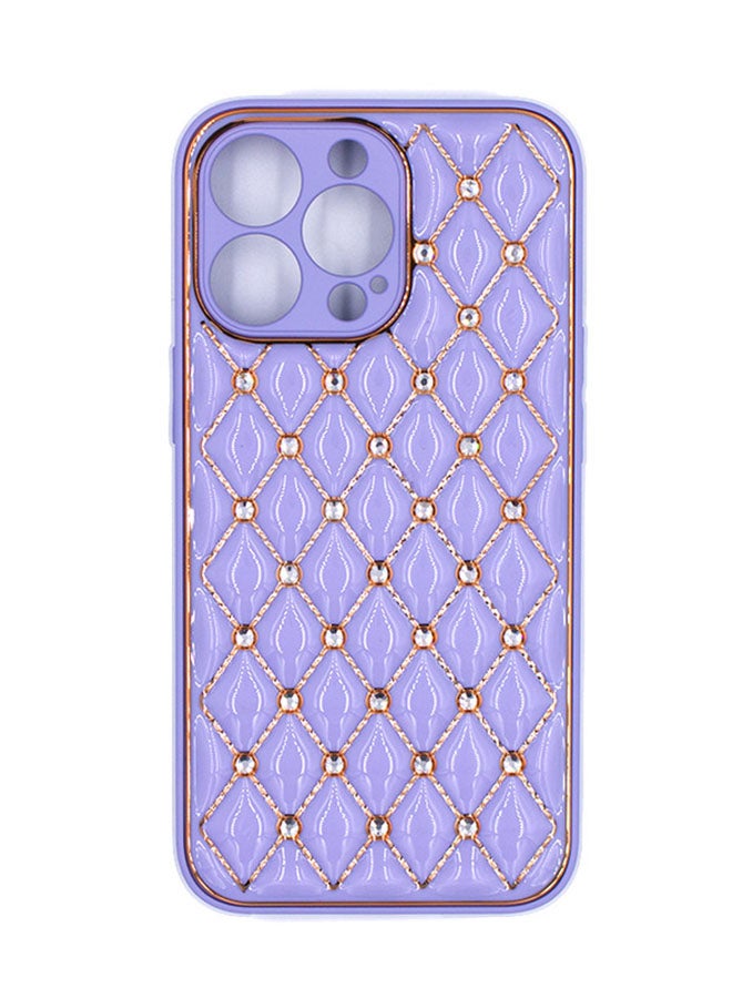 My Choice Protective Case Cover for Apple iPhone 13 Pro Sky Blue/Gold - Image 1