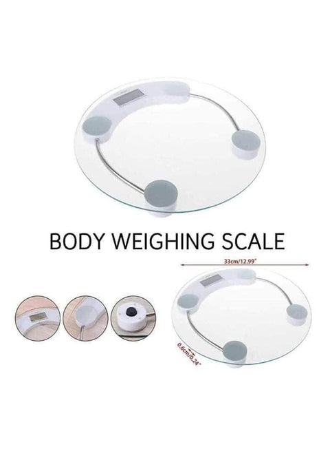 Digital Weighing Scale Silver 300x300mm