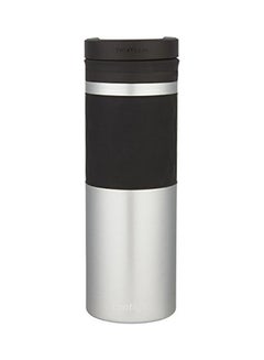 Travel Mug With Ceramic Coating Glaze Silver