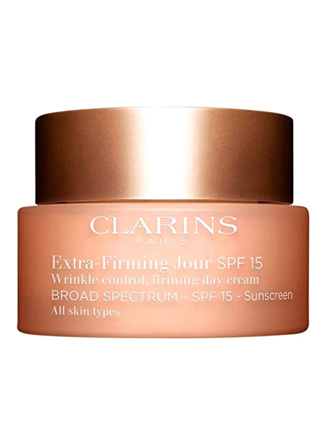 CLARINS SPF15 Extra Firming Day Cream 50ml - Image 1
