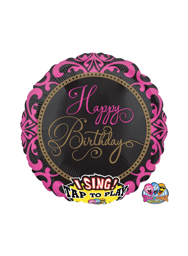 Anagram Sing A Tune Jumbo Birthday Foil Balloon 28inch Decorations Party Supplies 28inch - Image 2