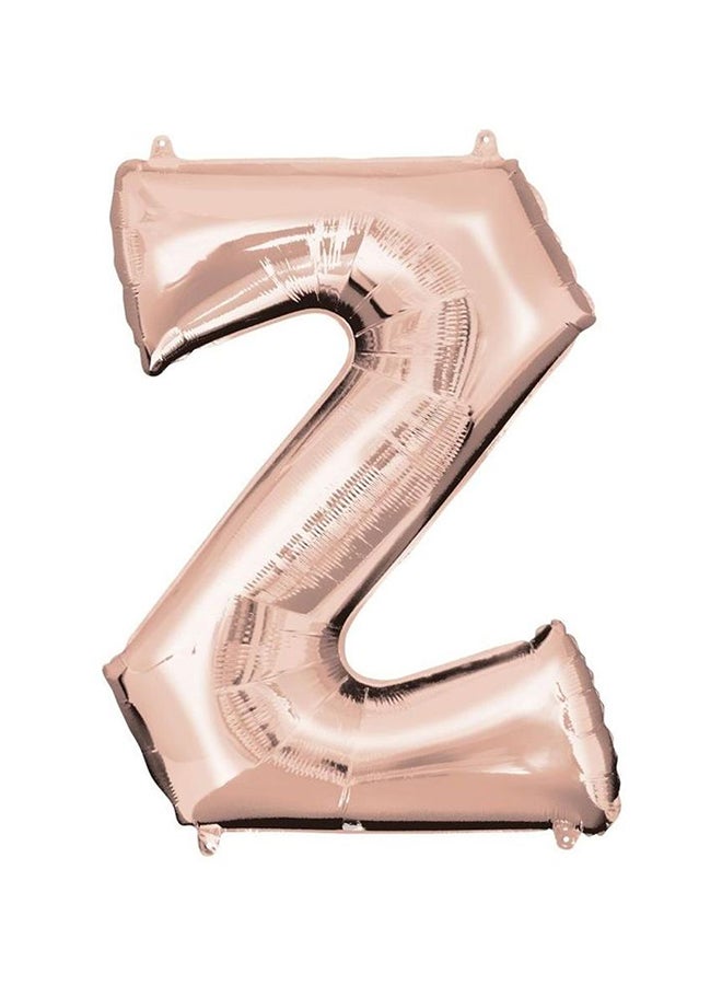 أناجرام بالون من القصدير على شكل حرف Z 63x83سم