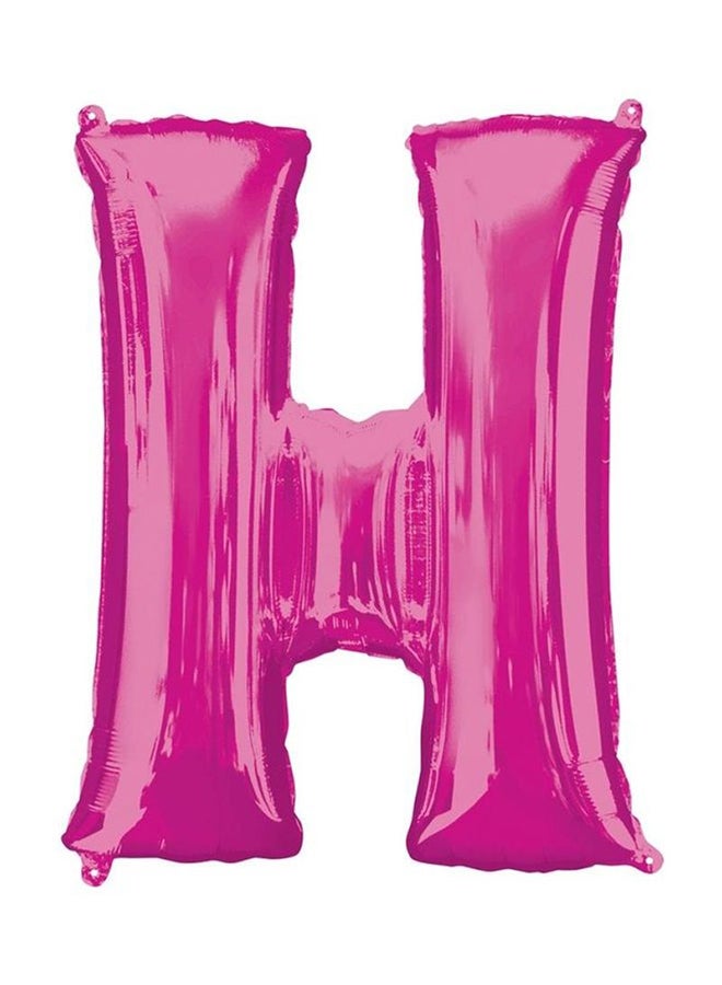 أناجرام بالون من القصدير على شكل حرف H.
