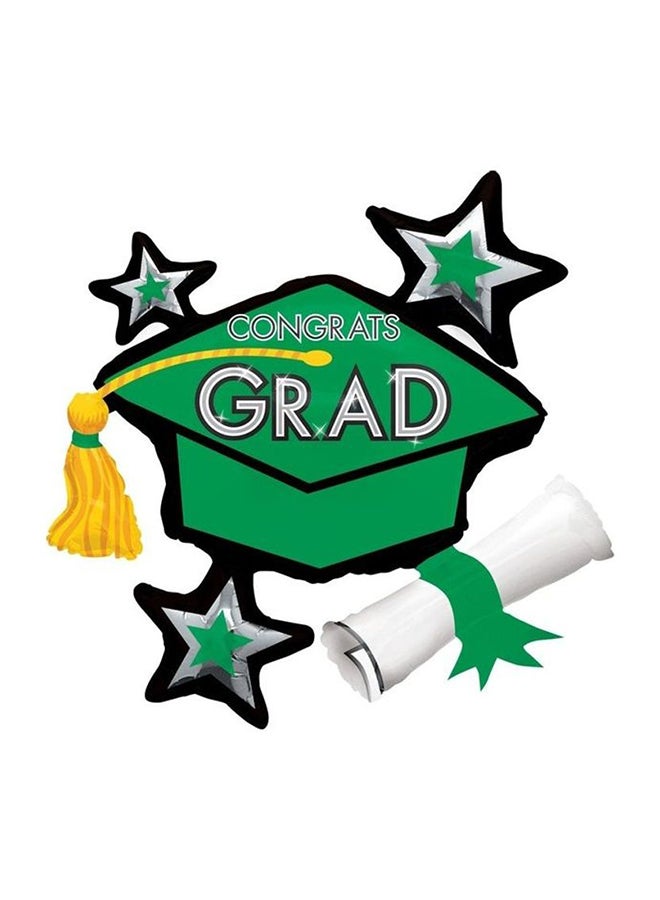 أناجرام بالون هيليوم بطبعة عبارة "Congrats Graduation" 31بوصة
