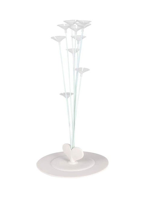 Balloon Holder With Frame Base And Pole 7.6x7.6inch