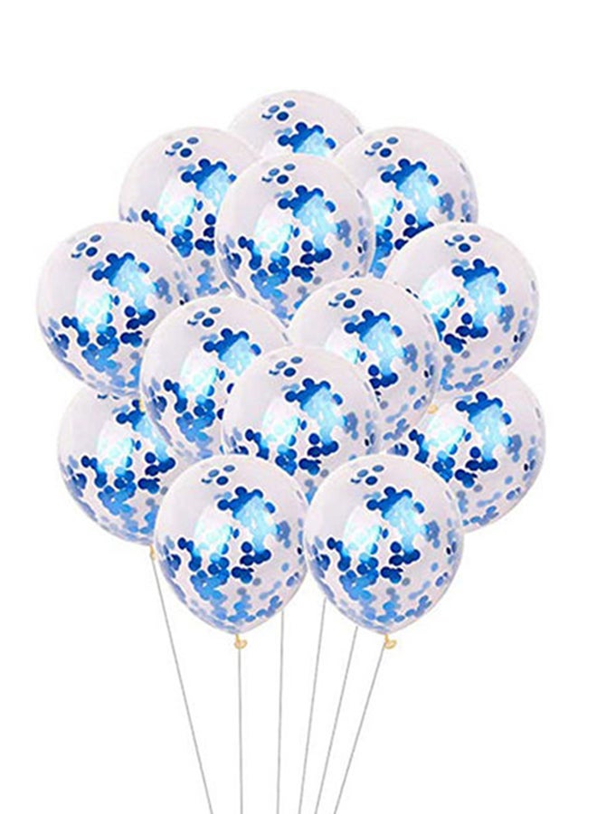 زوت بالونات زينة للحفلات معبأة بقصاصات ورق صغيرة من 20 قطعة 10بوصة - Image 1