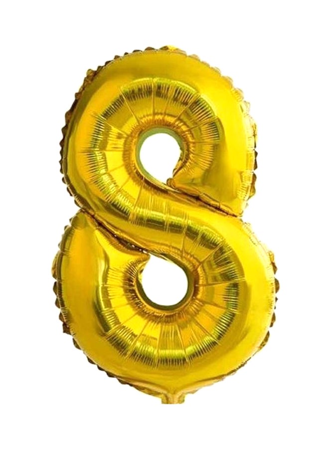 Number 8 Foil Balloon 16inch 