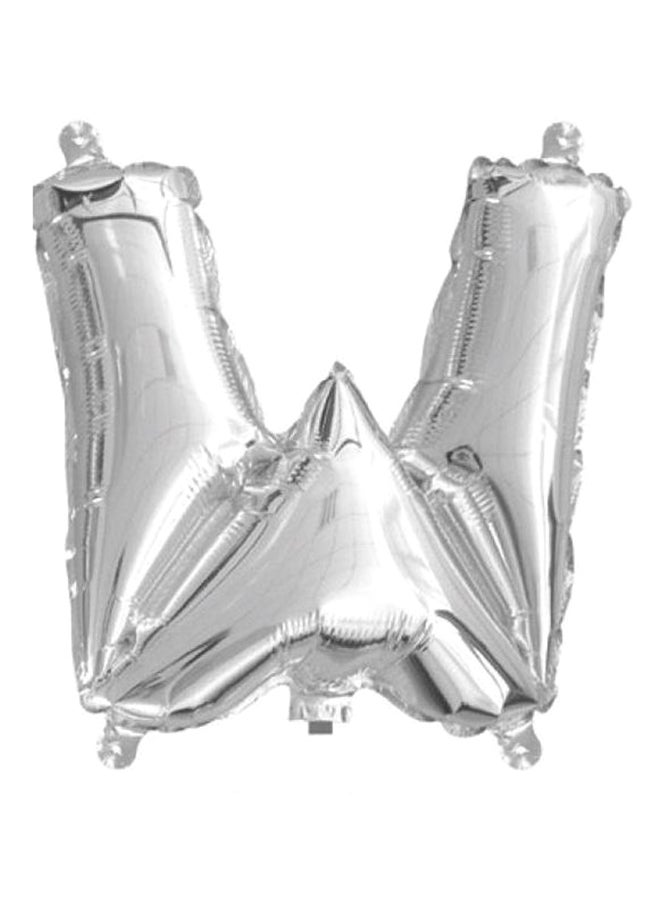 Goldedge Letter W Foil Balloon 32inch