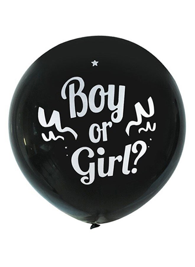 Boy or Girl Gender Reveal Balloon 90cm  - Image 1