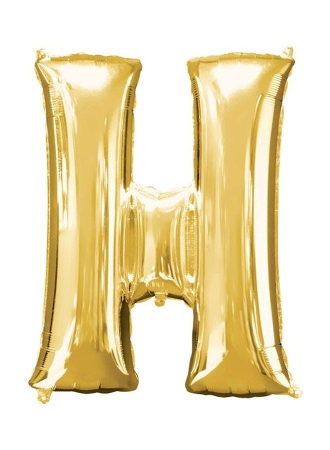 Letter H Foil Balloon 16inch