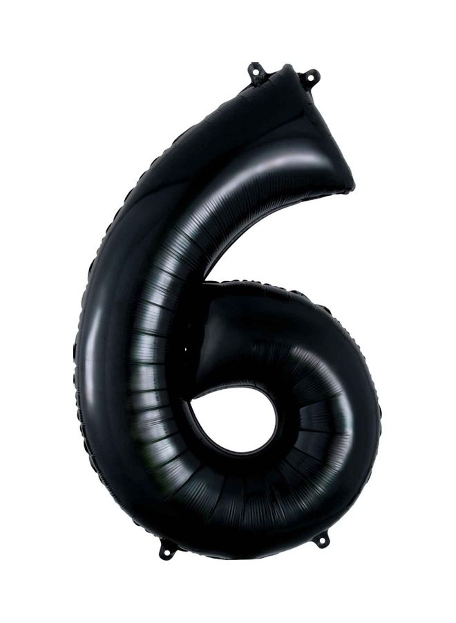 أناجرام بالون من القصدير على شكل رقم 6 55x86سم