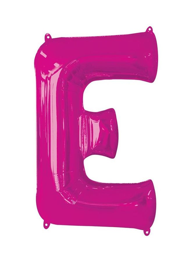 Letter E Foil Balloon 53x81cm Decorations Party Supplies 53x81cm