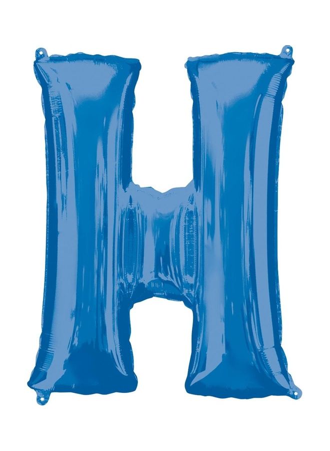 بالون من القصدير على شكل حرف H.