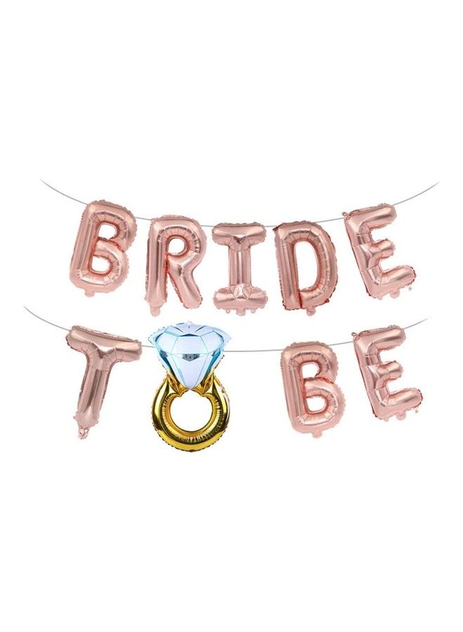 Party with Emma Bride to Be Decorative Balloons 12inch  - Image 1