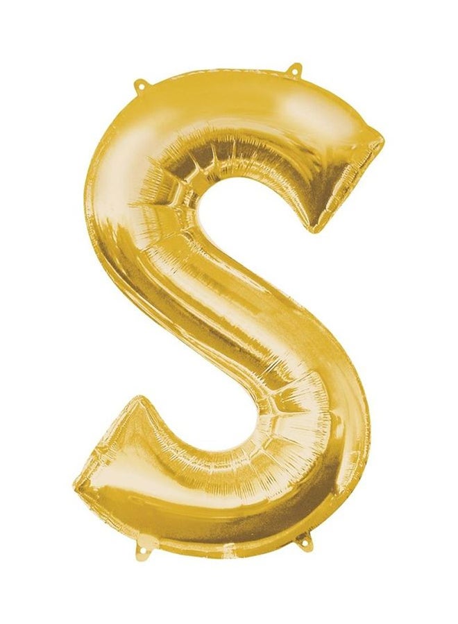 أناجرام زينة بالونات فويل حرف S لوازم الحفلات