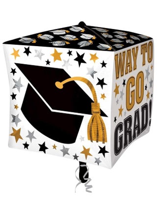 Way To Go Graduation! Themed Foil Balloon Decorations Party Supplies - v1643962410/N46548692A_1