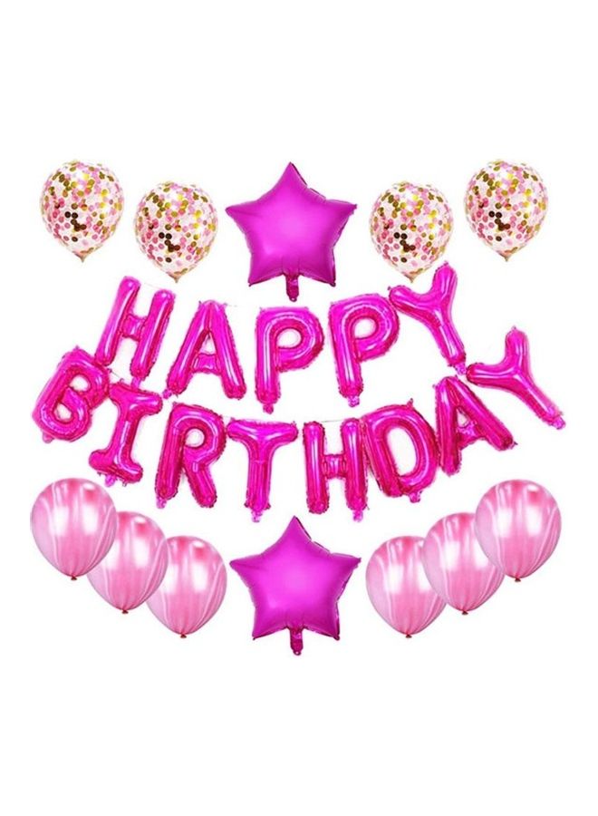 Urban Utility 25-Piece Decorative Happy Birthday Decoration Set - Image 1