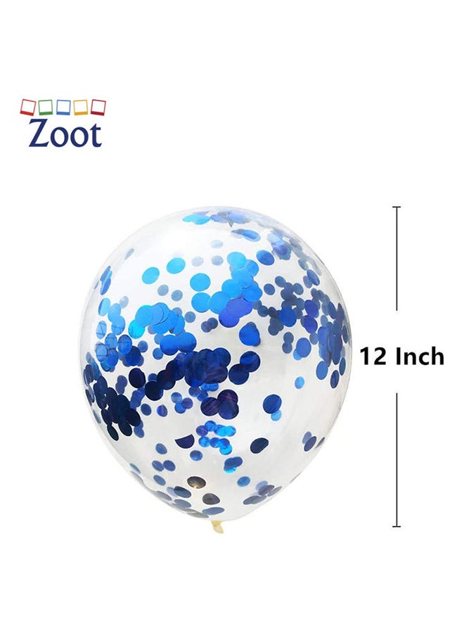 Zoot 20-Piece Confetti Filled Party Decoration Balloons 12inch - Image 3