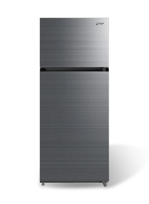Refrigerator Double Door Fridge - (17.5 Cu. Ft |495 L Gross) 463 Liter Inverter Frost Free With In-Built Stablizer Silver refrigerator Silver