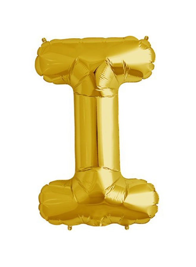 PARTY FUN Alphabet I Foil Balloon