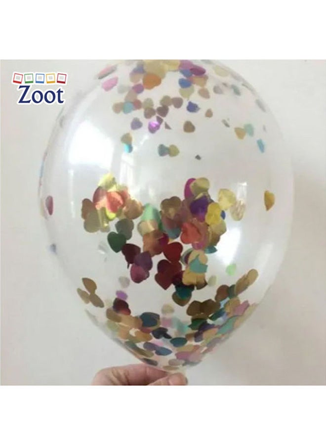 Zoot 50-Piece Confetti Filled Party Decoration Balloons 10inch - Image 3