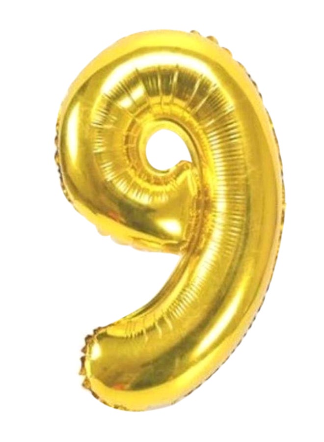 Number 9 Helium Balloon For Party, Birthday and Wedding Decoration 32inch 