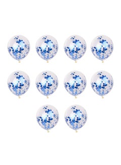 10-Piece Helium Confetti Balloon