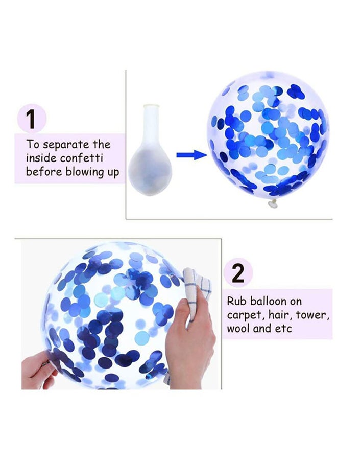 SAPU - 10-Piece Helium Confetti Balloon - Image 1