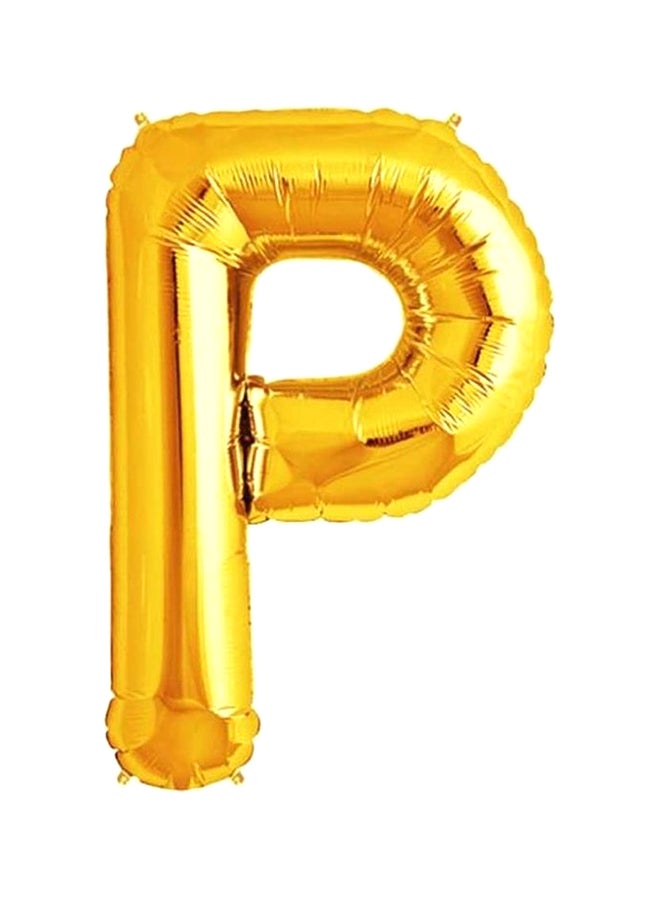 PARTY FUN Letter P Foil Balloon 40inch